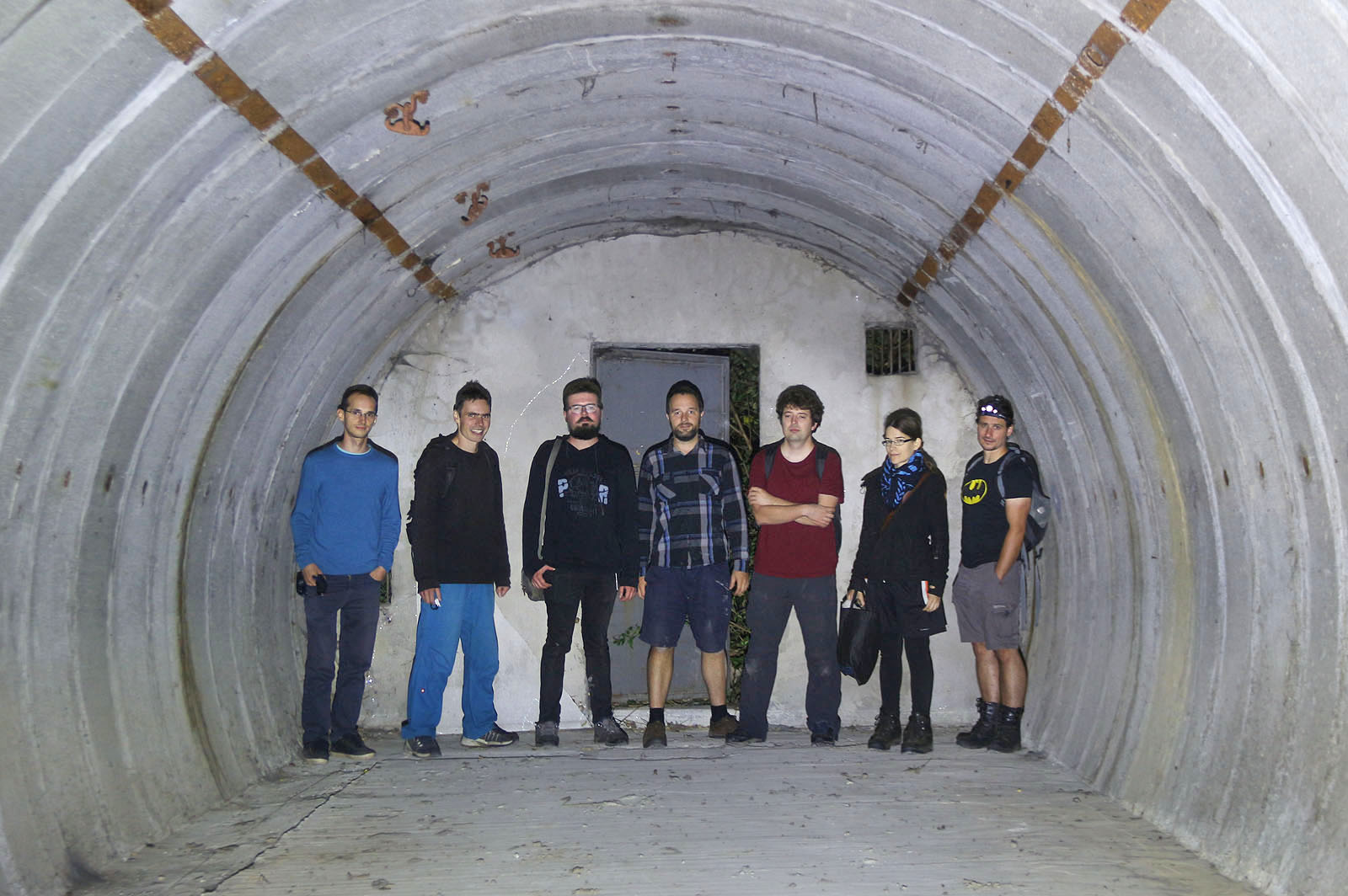 Loučí se sedm statečných průzkumníků Druhého Brna a pro čtenáře připravujeme o tunelu podrobný článek.