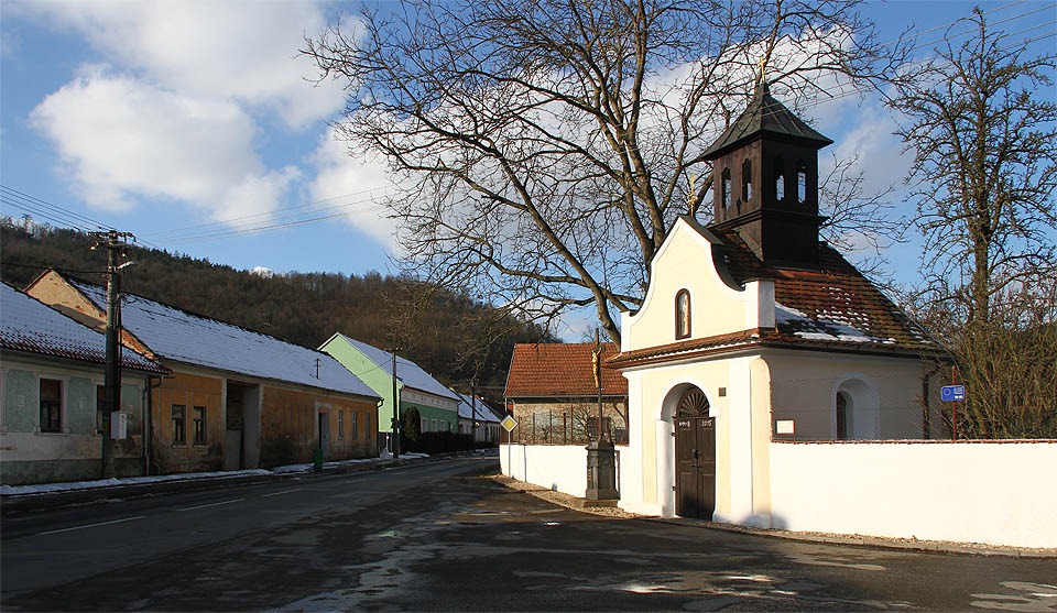 Kaple svaté Anny je pomyslným středem Štěpánovic.